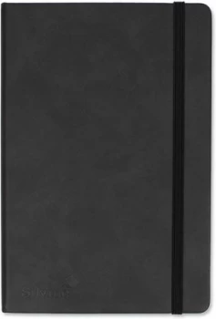 Image of Silvine Executive Softfeel Notebook A5 Quad Ruled
