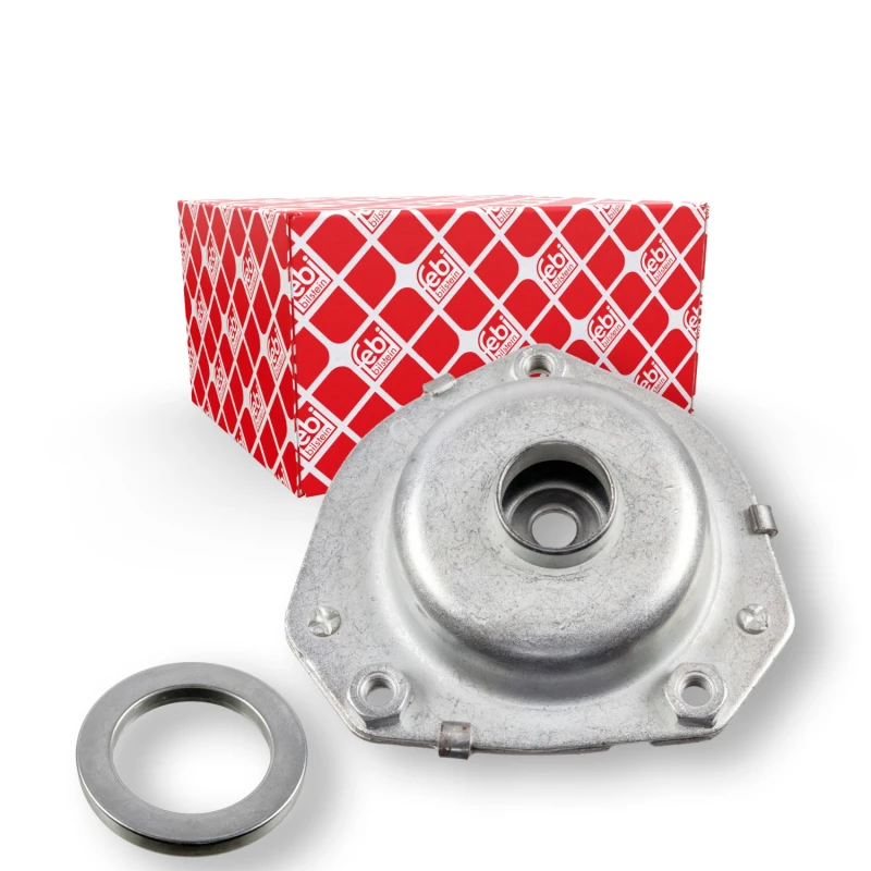 Image of FEBI BILSTEIN 12027 Top strut mount with ball bearing Elastomer Suspension Strut Support Bearing (1180)
