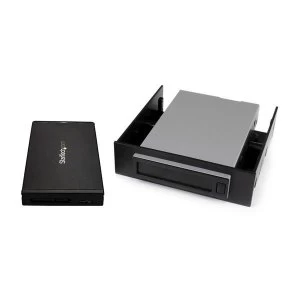 Image of Hot Swap Drive Bay For 2.5" SATA SSD HDD 3.1 Enclosure