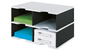 Image of Styrodoc Duo Jumbo GY Base Unit Compartments BK Sides