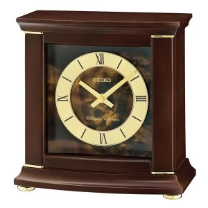 image of Seiko Westminster/Whittington Dual Chime Mantel Alarm Clock