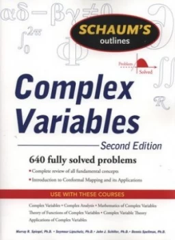 Image of Complex Variables by Murray R Spiegel Book
