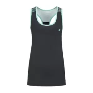 Image of 194251-088 WOMENS HYPERCOURT SPEED TANK LIMO BLACK / ARUBA - S