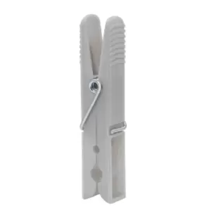 Image of Jvl Collapsible Plastic Peg Basket Collapsible With 86 Strong Hold Pegs