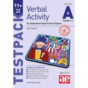 Image of 11+ Verbal Activity Year 4/5 Testpack A Papers 1-4
