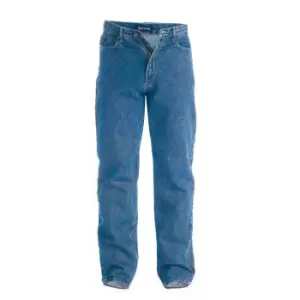 image of Duke Mens Rockford Carlos Stretch Jeans (30L) (Stonewash)