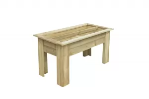 Image of Forest Garden Planter Grow Bag Tray Container - 115 x 91 x 55cm