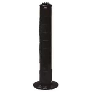 Image of Igenix DF0030BL 30-Inch Tower Fan with 2hr Timer - Black