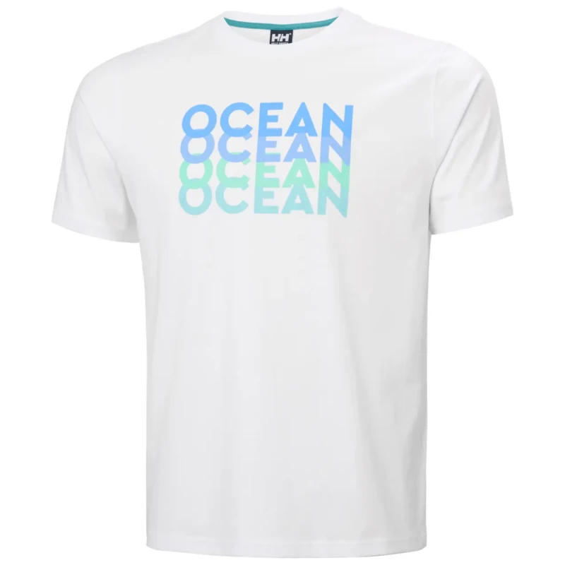 Image of Helly Hansen T-Shirt Helly Hansen The Ocean Race 2.0 Beige Male 2XL