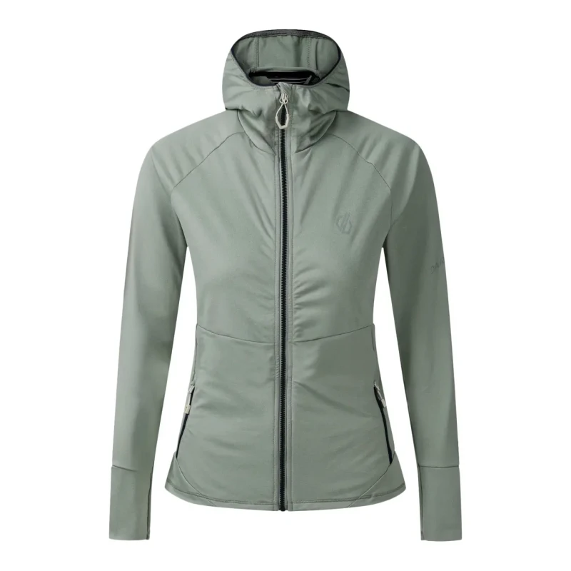 Image of Womens hooded jacket Dare 2B Nomadic Vert Female 38
