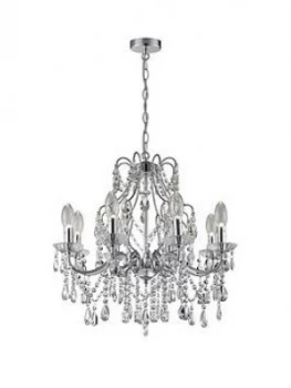 image of Marquis By Waterford Annalee 8 Light Chandelier