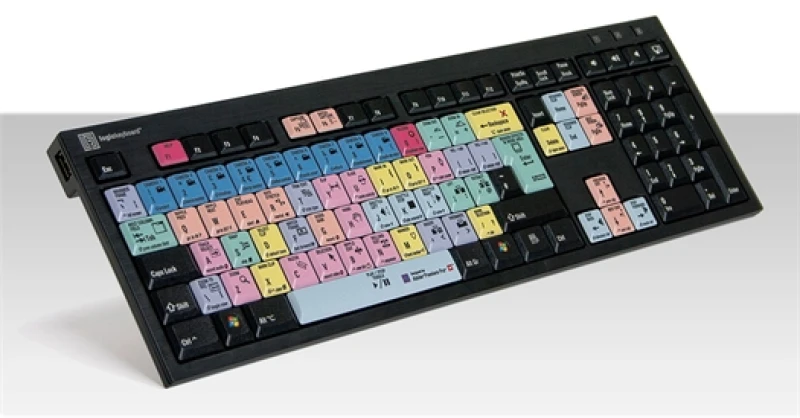 Image of Logickeyboard Adobe Premiere Pro CC keyboard Office USB QWERTY UK Engl