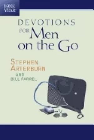 Image of one year book of devotions for men on the go