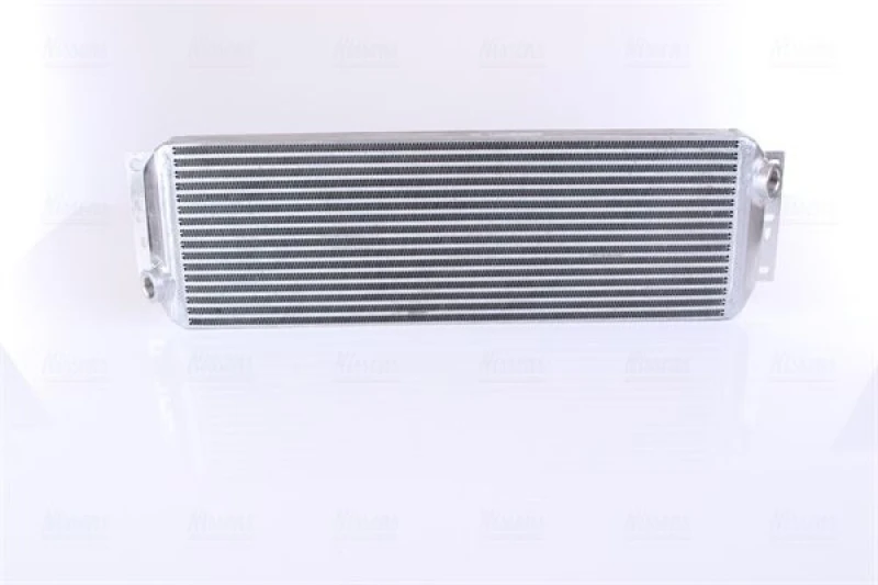 Image of NISSENS 90730 Oil Cooler without gaskets/seals, without filter Aluminium Oil Cooler,engine oil (469)