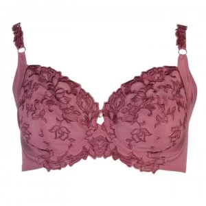 Image of Florale Iris Wired Bra - Pink