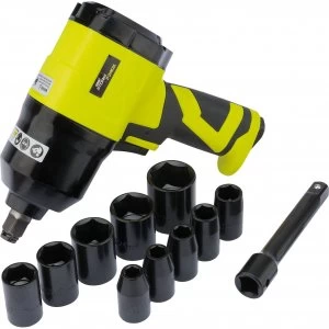 Image of Draper Storm Force Composite Air Impact Wrench Kit 1/2" Drive