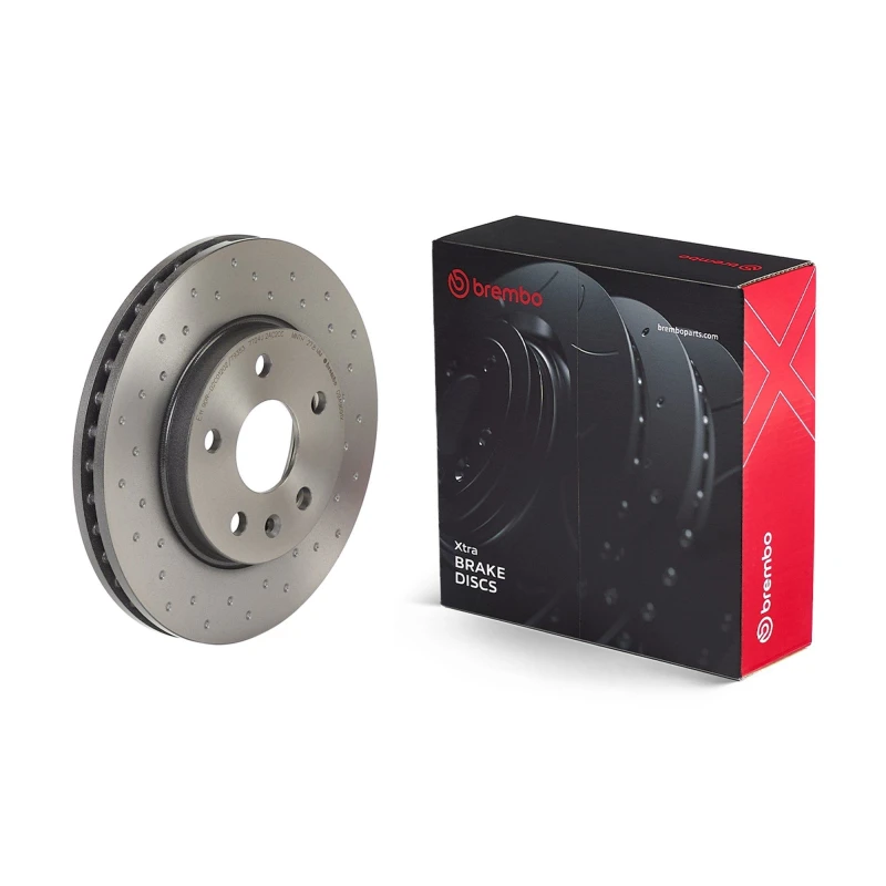 Image of BREMBO Brake disc BREMBO 09.A969.1X