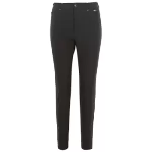 Image of Trespass Womens/Ladies Fuzzy Sherpa Leggings (XXL) (Black)