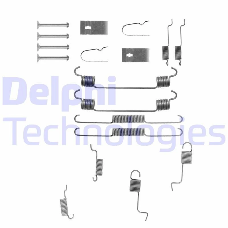 Image of DELPHI Brake shoe fitting kit DELPHI LY1217