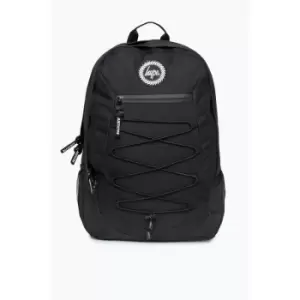 image of Hype Crest Maxi Backpack (One Size) (Black/White) - Black/White