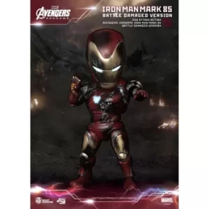 Image of Avengers: Endgame Egg Attack Action Figure Iron Man Mark 85 Battle Damaged Version 16 cm