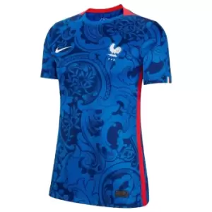 image of 2022 France Euros Home Shirt (Ladies)