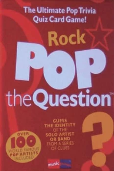 Image of Pop the Question by Music Sales Corporation Hardback