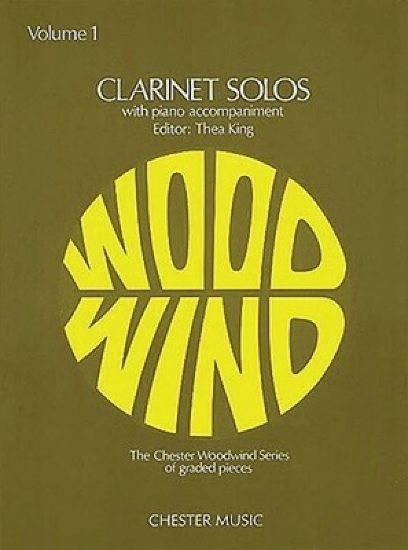 Image of Clarinet Solos with Piano Acc Paperback