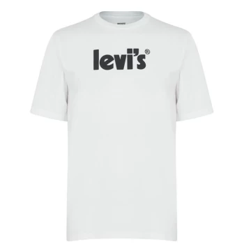 Levis Levis Poster Logo T Shirt - White