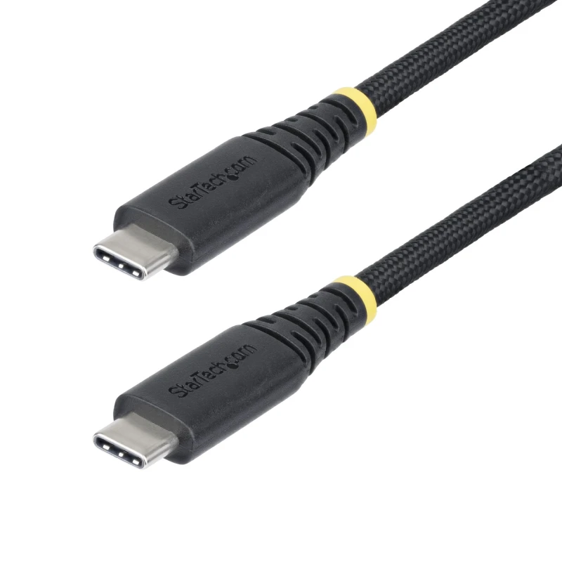 Image of StarTech.com StarTech.com 10ft (3m) USB-C Charging Cable, Durable and Ultra-Flexible, 240W (5A) PD EPR, USB 2.0 Laptop Charger Cable, USB-IF Certified