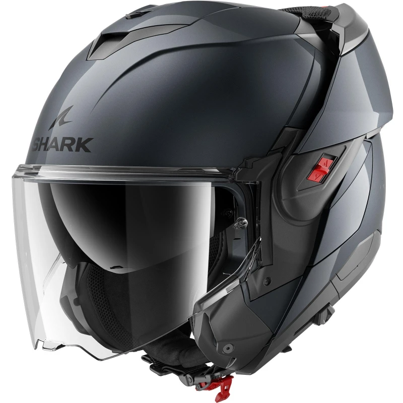 Image of Shark Oxo Blank Helmet, black-grey, Size L for Men
