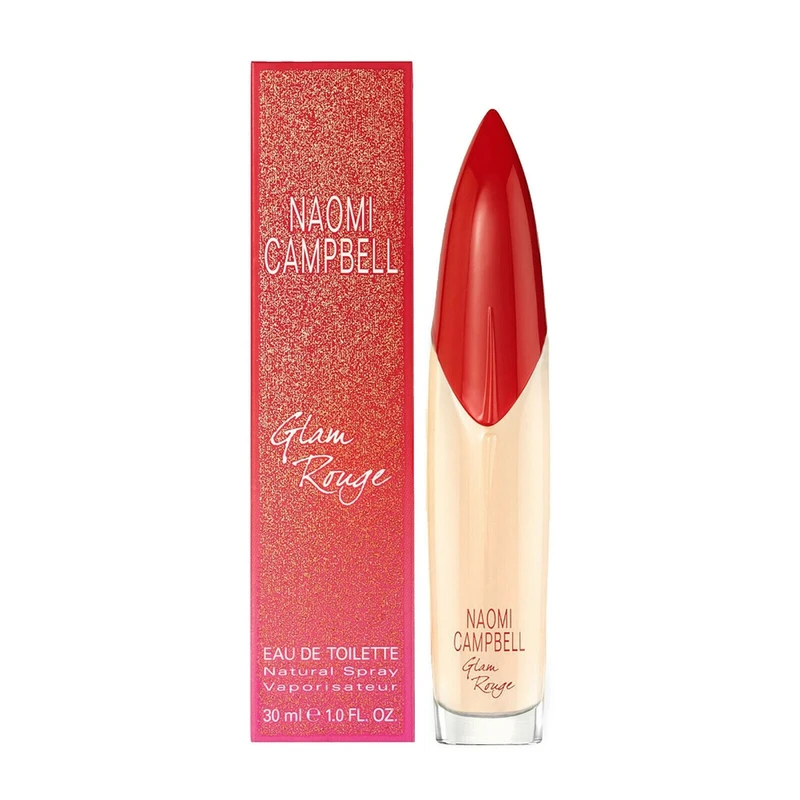 Image of Naomi Campbell Glam Rouge Eau de Toilette For Her 30ml