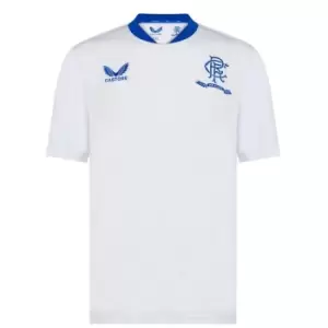 Image of Castore Rangers Short Sleeved T-Shirt Mens - White