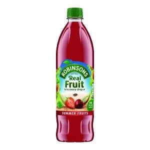 Image of Robinsons No Added Sugar Summer Fruits Squash 1 Litre 206937