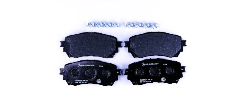 Image of HELLA Brake pad set HELLA 8DB 355 020-901