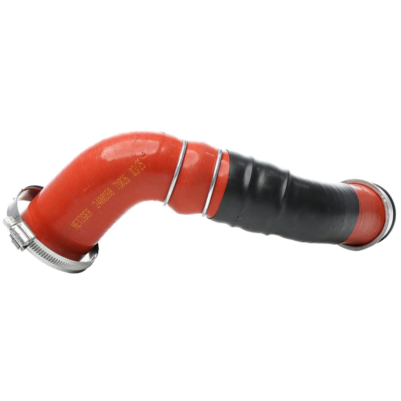 Image of METZGER 2400168 Turbocharger Hose COMPETENCE KIT with clamp, with quick coupling, Silicone Silicone Charger Intake Hose (3314)
