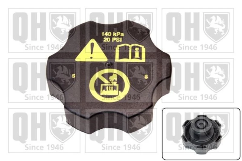 Image of QUINTON HAZELL Expansion tank cap QUINTON HAZELL FC538