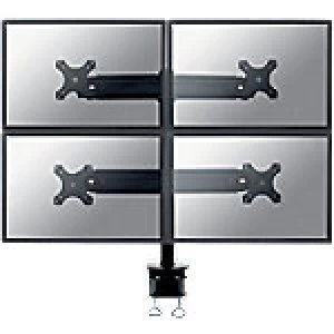 Image of NewStar Desk Mount FPMA-D700D4 Electronically Height Adjustable 30" Black