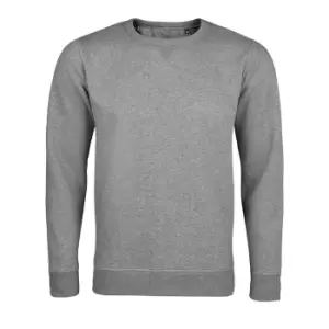 Image of Sols Unisex Adults Sully Sweatshirt (L) (Heather Denim)
