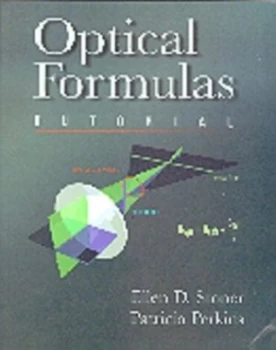 Image of Optical Formulas Tutorial by Ellen D Stoner Paperback
