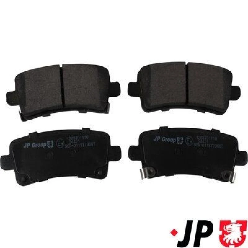 Image of JP GROUP Brake pad set JP GROUP 1263701110