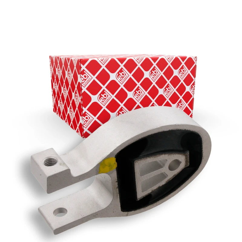 Image of FEBI BILSTEIN 32670 Engine mount Rear, Rubber-Metal Mount Engine Mounting (247)