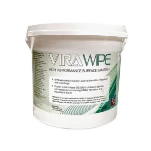 Image of Scan VIRAWIPE Premium Surface Sanitiser Wipes (Tub 225)