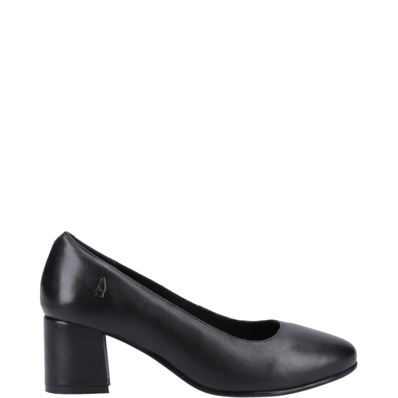Image of Hush Puppies Womens Anna Wide Fit Slip On Court Shoes - UK 3 Black female GDE2846BLK3