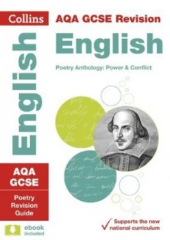 Image of Aqa Gcse Poetry Anthology Power and Conflict Paperback