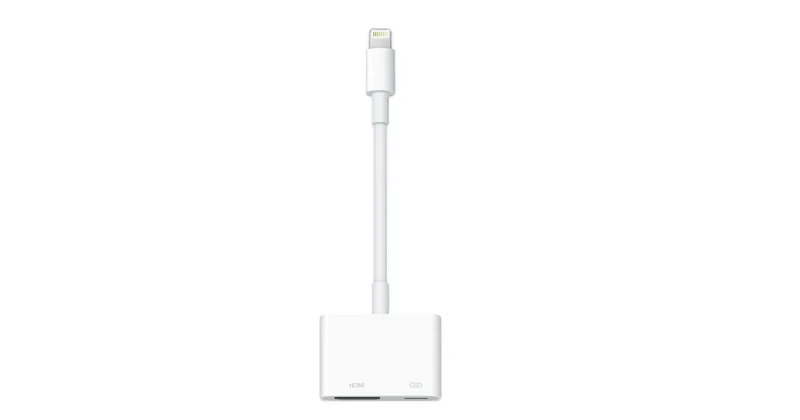 image of Apple MW2P3ZM/A interface hub Lightning White MW2P3ZM/A