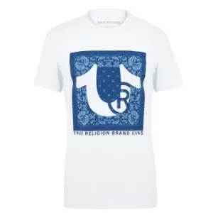 image of True Religion Paisley Horseshoe T-Shirt