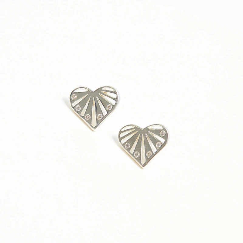 Image of Simply Silver Sterling Silver 925 Cubic Zirconia Celestial Set Jewellery Sets One Size Silver 71568411000
