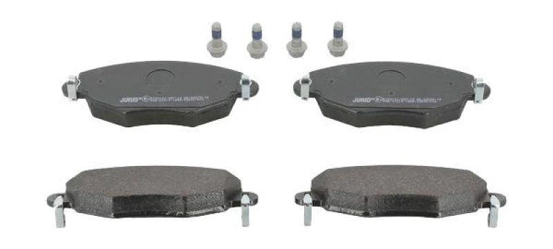 Image of JURID 573013J Brake pad set not prepared for wear warning indicator, without accessories Brake Pad Set,disc brake (402)