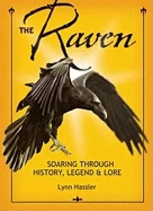 Image of raven soaring through history legend and lore